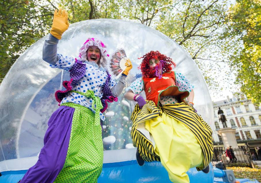 Giant Snow Globe Fun for All